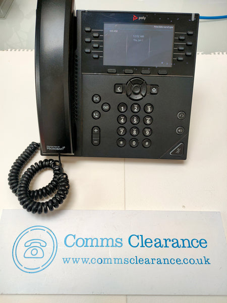 Polycom VVX450 IP Business Phone 2201-48840-001