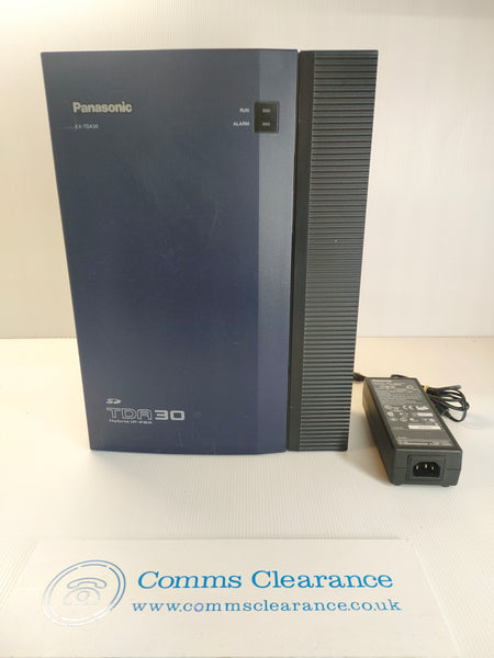 Panasonic KX-TDA30 Telephone System incl PSU and Cable Tidy