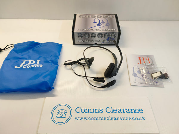 JPL Monaural N/C Office Headset JPL-401-P (Plantronics QD Compatible)