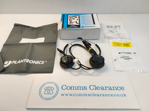 Plantronics H61/A Supra Binaural Headset Only 32185-04