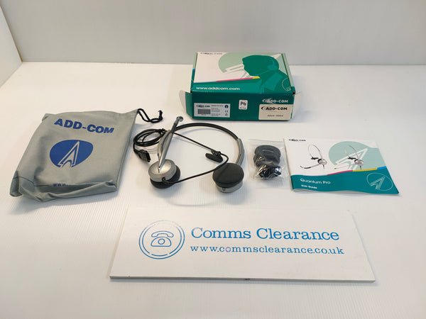 Addcom ADD-220 Quantum Pro Noise Cancelling Binaural Headset