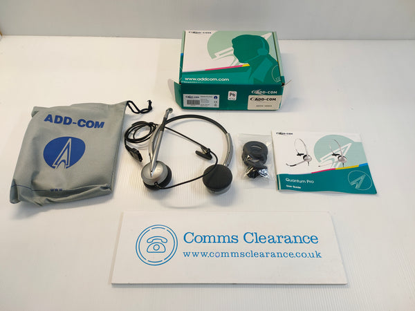 Addcom ADD-220 Quantum Pro Noise Cancelling Binaural Headset