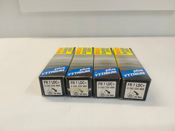 Bosch Super Plus FR7LDC+ Spark Plugs (Pack 4) Audi, VW, BMW etc