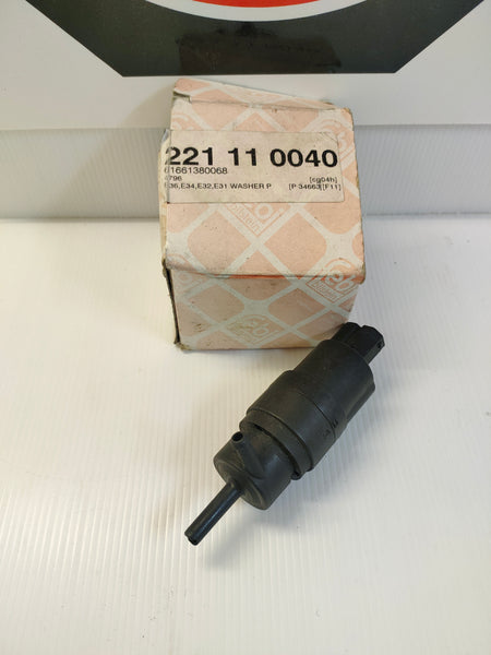 Febi 04796 BMW Washer Pump 61 66 1 380 068 / 221 11 0040