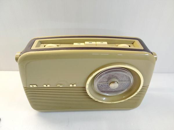 Bush TR82/97 Antique Style FM / MW / LW Transistor Radio