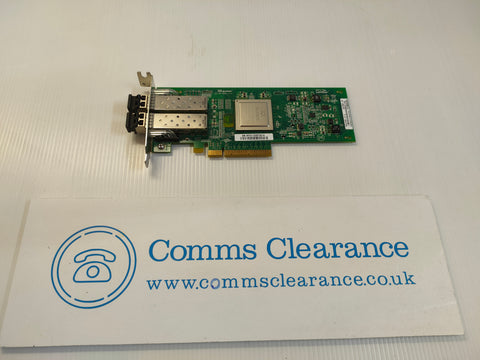 HP QLogic QLE2562 AJ764-63002 489191-001 PCIe Dual Port 4Gb/s Fibre Card