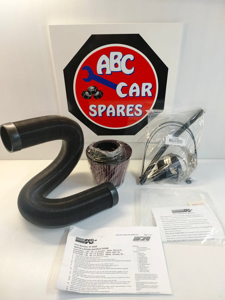 K&N 57i 57-0468 Performance Cold Air High Flow Air Intake Kit