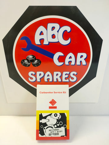 Webcon 32/35 EEIT & 35EEIT Solex Carburettor Service Kit 9611708600 SX201