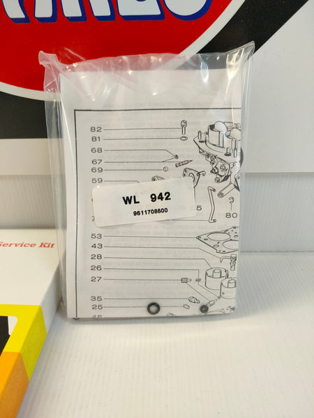 Webcon 32/35 EEIT & 35EEIT Solex Carburettor Service Kit 9611708600 SX201