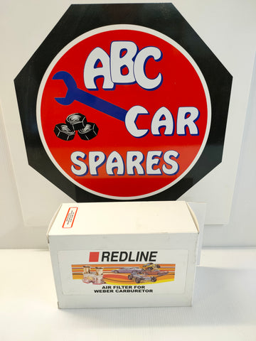 Redline AFB301 Chrome Air Filter (2.5" Weber DCOE)