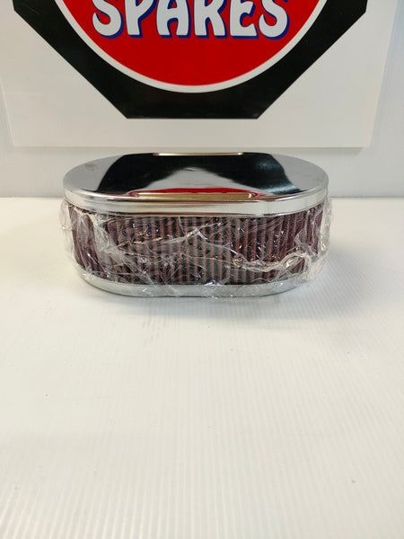 Redline AFB301 Chrome Air Filter (2.5" Weber DCOE)