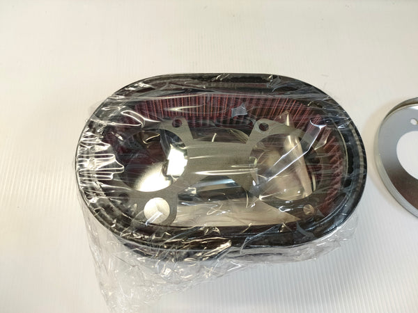 Redline AFB301 Chrome Air Filter (2.5" Weber DCOE)