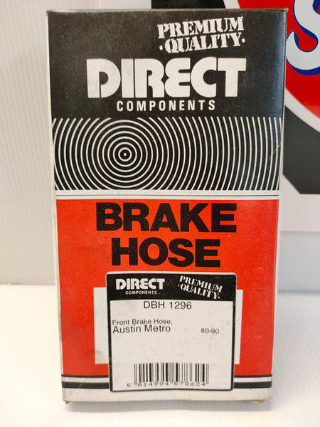 Direct Components DBH1296 / BH1296 Front Brake Hose (Austin Metro 80-90)