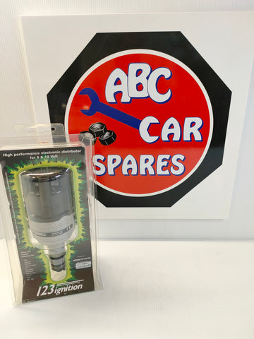 123 Ignition Classic British Lucas 6-cyl Electronic Distributor Replacement 123 \ GB-6-R-V