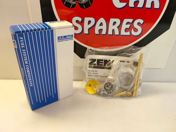 SU Zenith CDRK10 150CD Carburettor Rebuild Kit Triumph 2000 MK1 (Pair)
