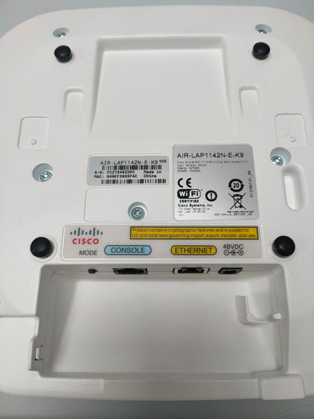 Cisco AIR-LAP1142N-E-K9 V05 Aironet Wireless Access Point