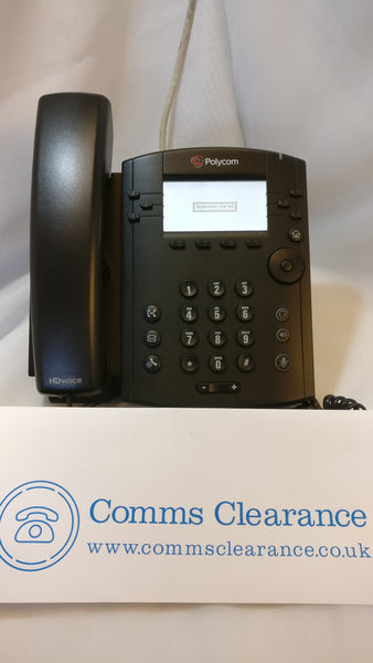 Polycom VVX310 VoIP SKYPE PoE Phone 2201-46161-001