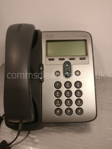 Cisco CP-7911G IP VoIP Ethernet Unified Phone (Charcoal)