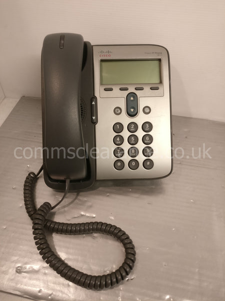 Cisco CP-7911G IP VoIP Ethernet Unified Phone (Charcoal)