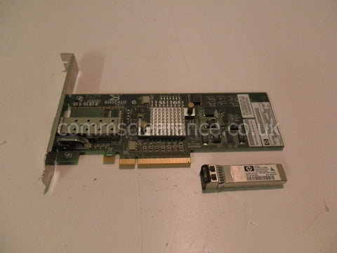 HP Brocade AP769-60001 571520-001 Single Port PCIe Fibre Card inc SFP Module