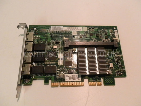HP 491838-001 Quad Port DL/ML370 G6 PCIe-x8 Gigabit Ethernet Network Adapter Card