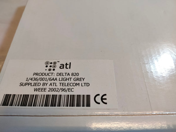 ATL Delta 820 Hospitality Hotel Phone Light Grey