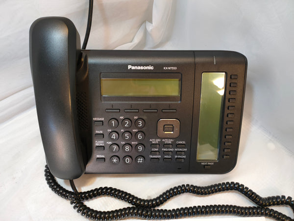 Panasonic KX-NT553 IP PoE Phone Black