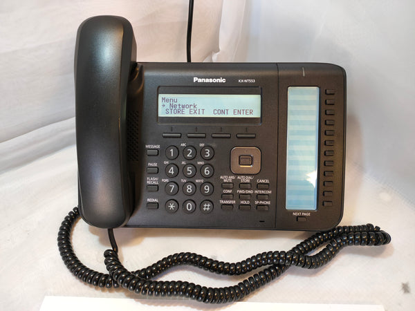 Panasonic KX-NT553 IP PoE Phone Black