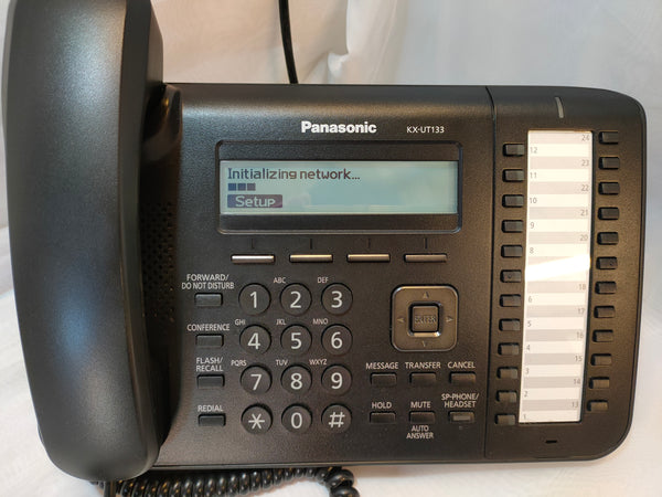 Panasonic KX-UT133X-B IP PoE SIP Phone Black