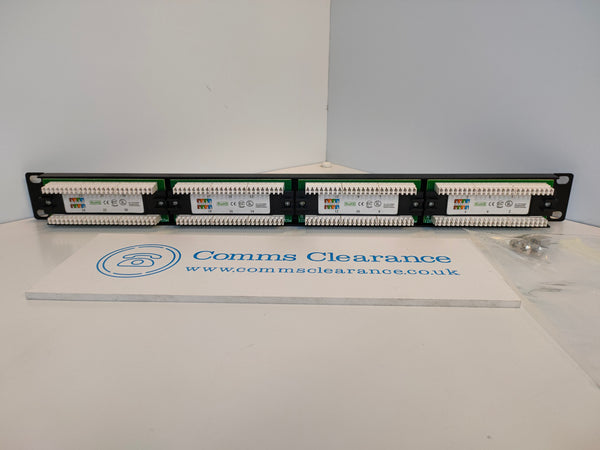 Cat5e 19" 24 port Patch Panel