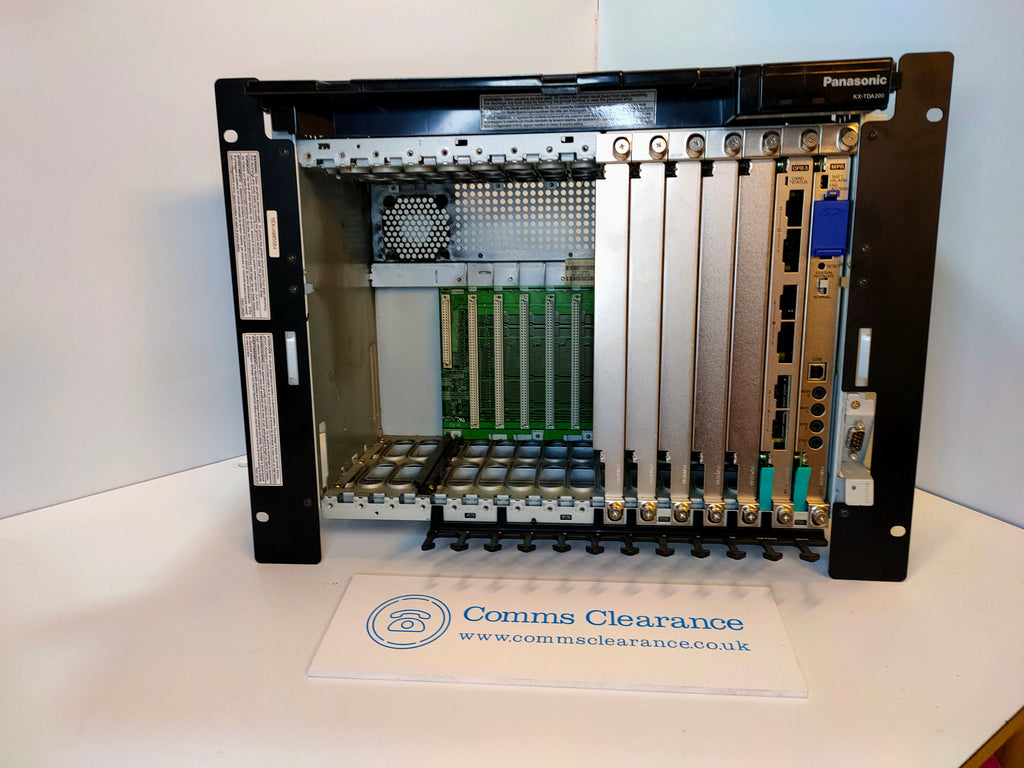 Panasonic KX-TDA200 Rack Mount Hybrid IP-PBX Telephone System (OPB3)