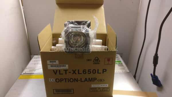 Mitsubishi VLT-XL650LP Projector Replacement Lamp (Sealed in box)