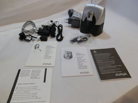 Plantronics Avaya ABT-35+ Wireless Bluetooth Headset System 72836-02 Euro