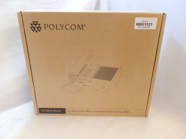 Polycom CX700 IP Phone 2200-31410-025 Euro Version