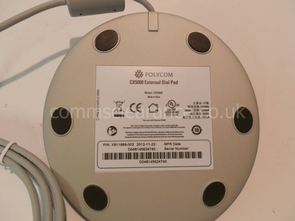 Polycom CX5000 Unified Video Conference Station External Dial Pad X811889-002