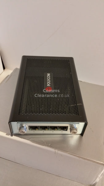 Polycom HDX PLink case with Quad BRI