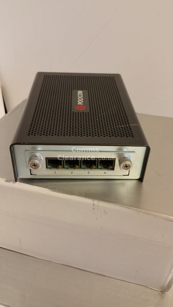 Polycom HDX PLink case with Quad BRI