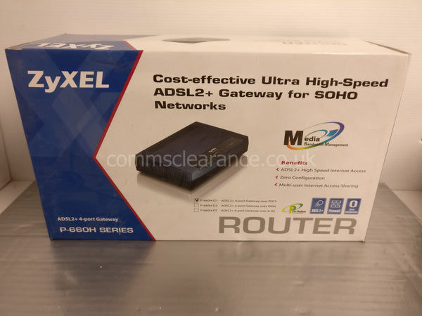 ZyXEL P-660H-D1 ADSL2+ Gateway Boxed